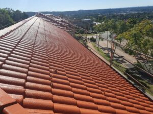 heat reflective roof paint red tiles