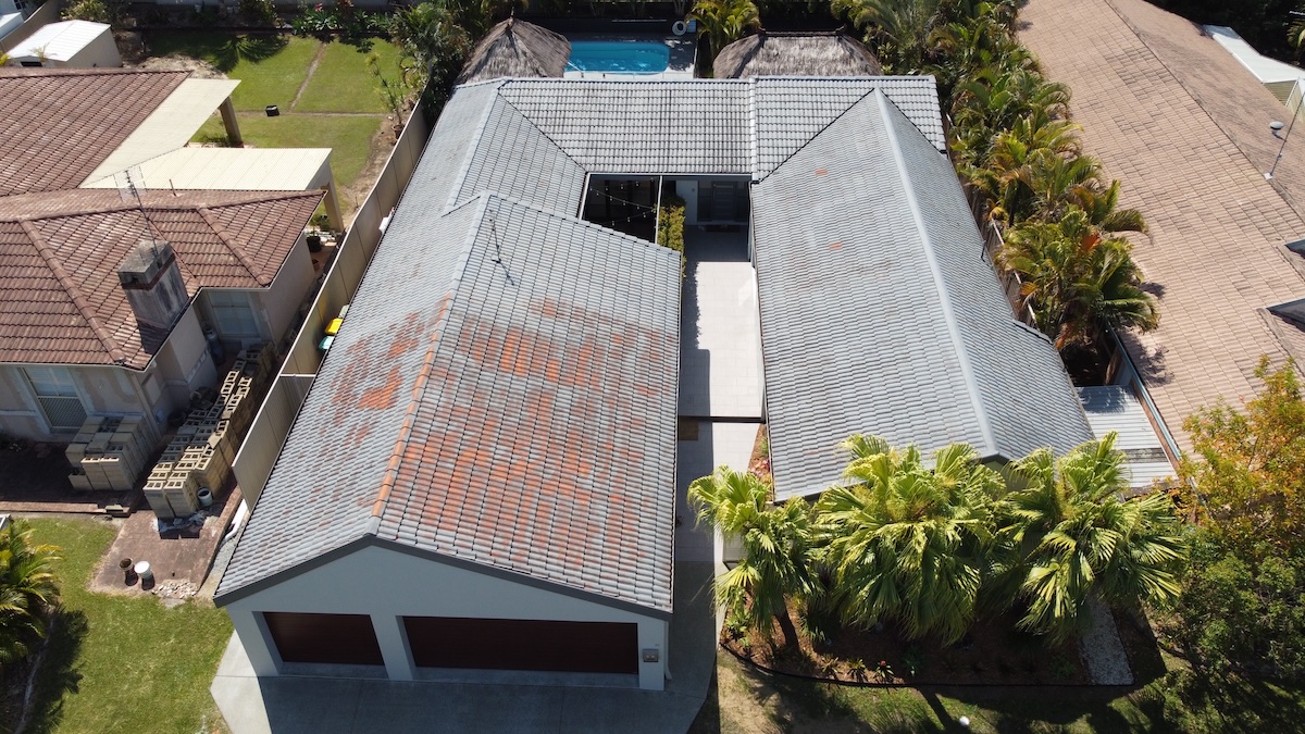 Robina Home Before Roof Restoration