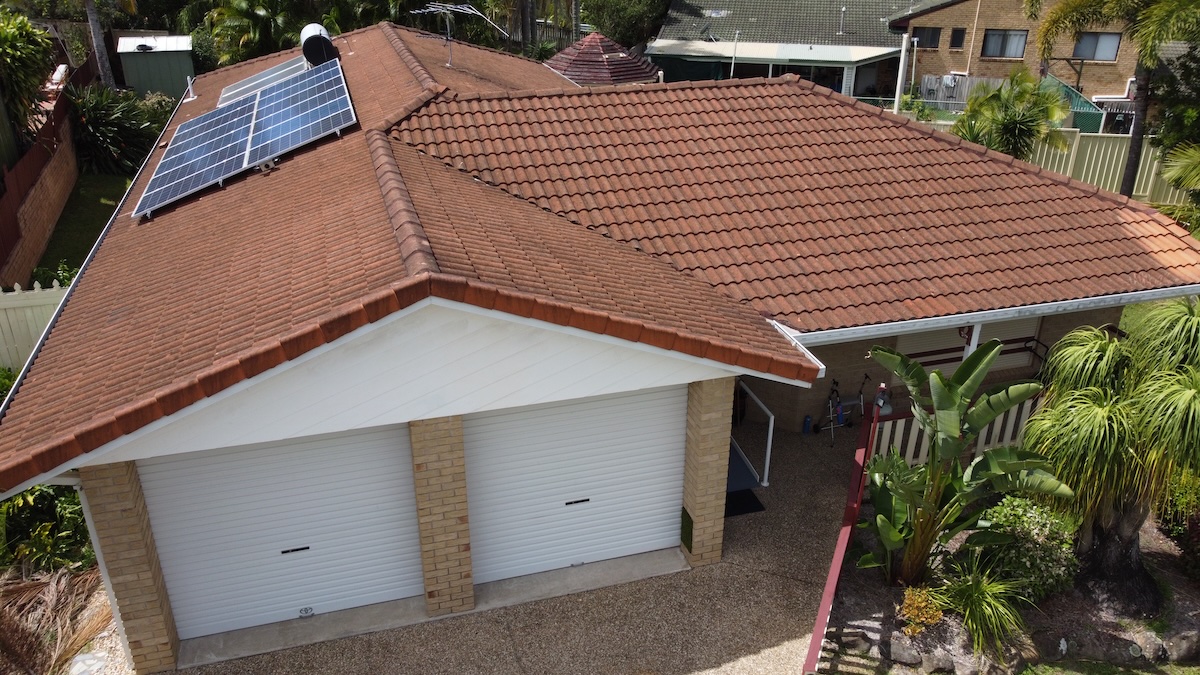Reedy Creek roof restoration before